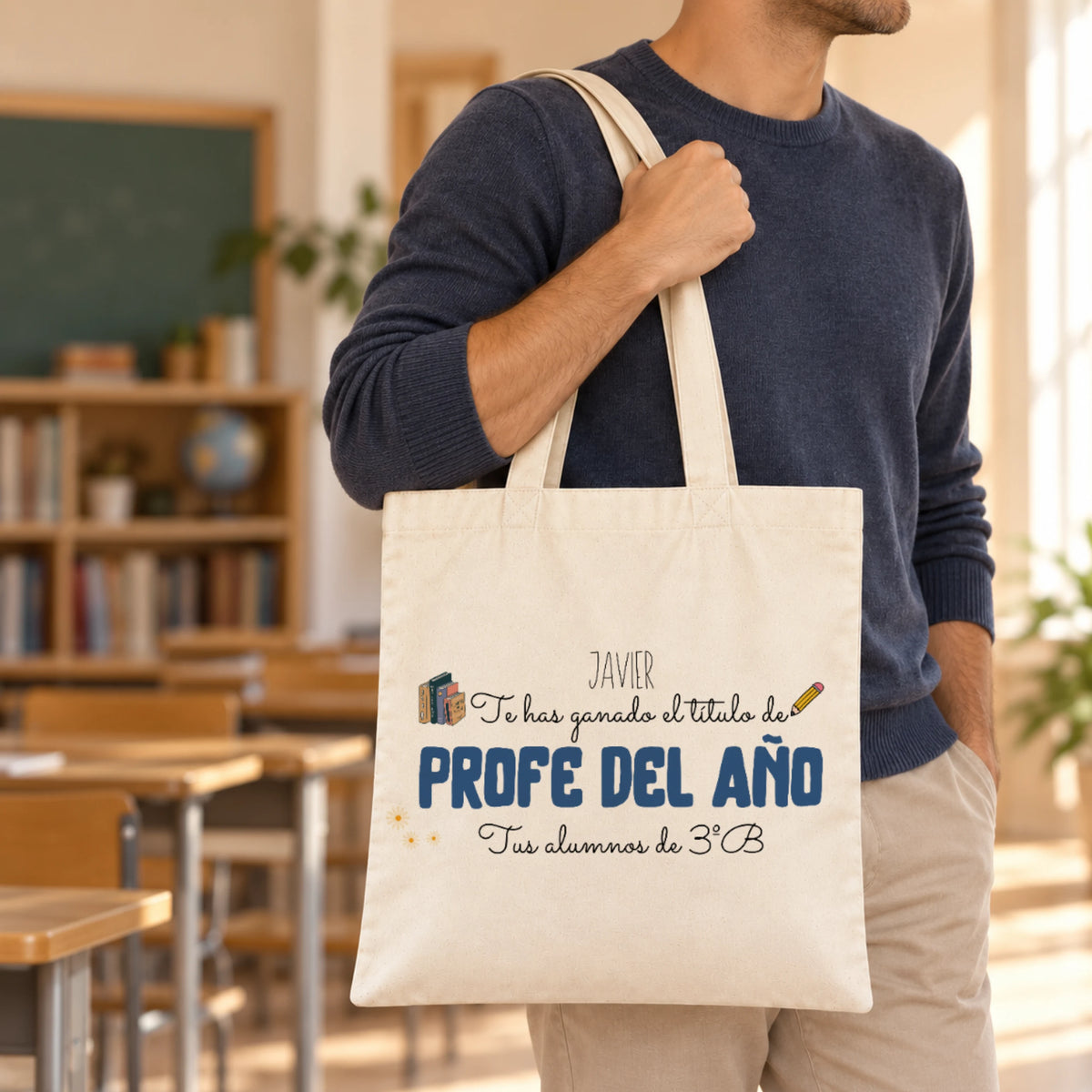 Tote Bag Profe del Año
