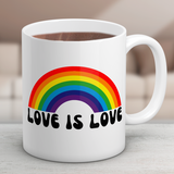 Caneca arco-íris LGTBI 
