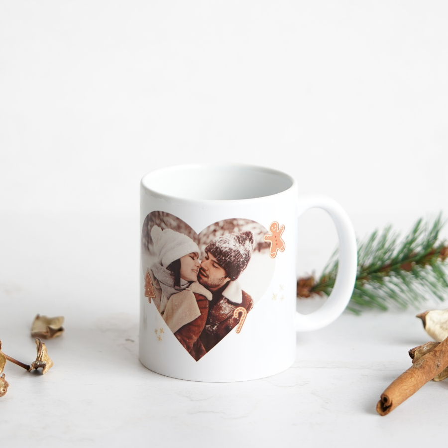 Taza ideal para regalar estas navidades con la foto más especial para sorprender a la persona especial y que el café tengan un sabor único