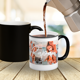 Colagem de caneca "PAI" com 4 fotos