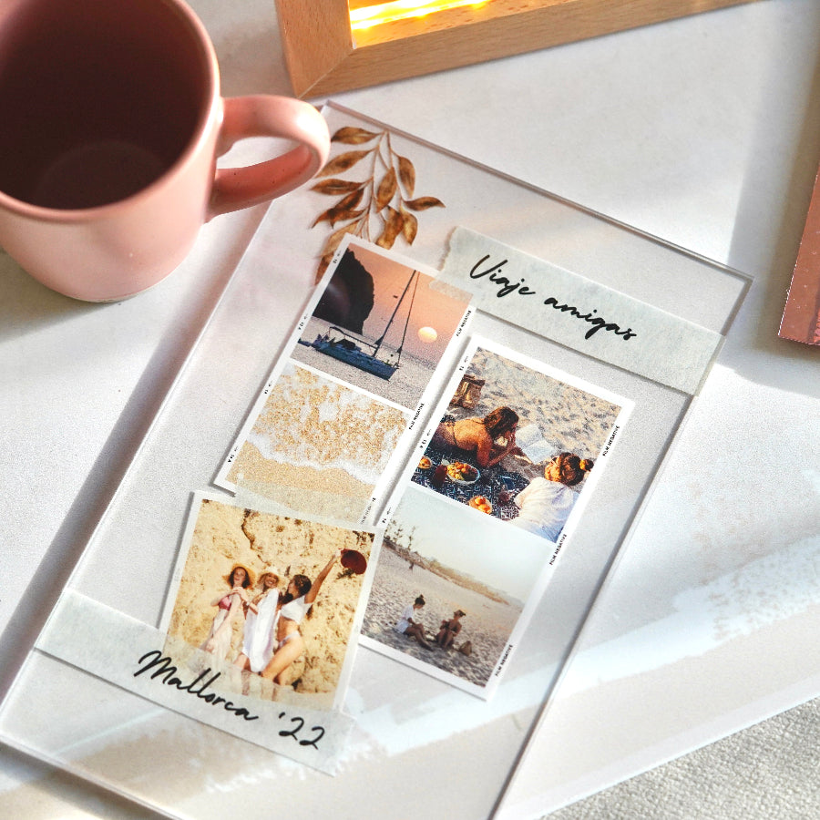 Regalo original personalizado | Cristal Plaque | Ideas de regalo | Placa de cristal con fotos | Regalo aniversario | Marco con foto personalizado | Que regalar a mi novio | Regalos para mi novia